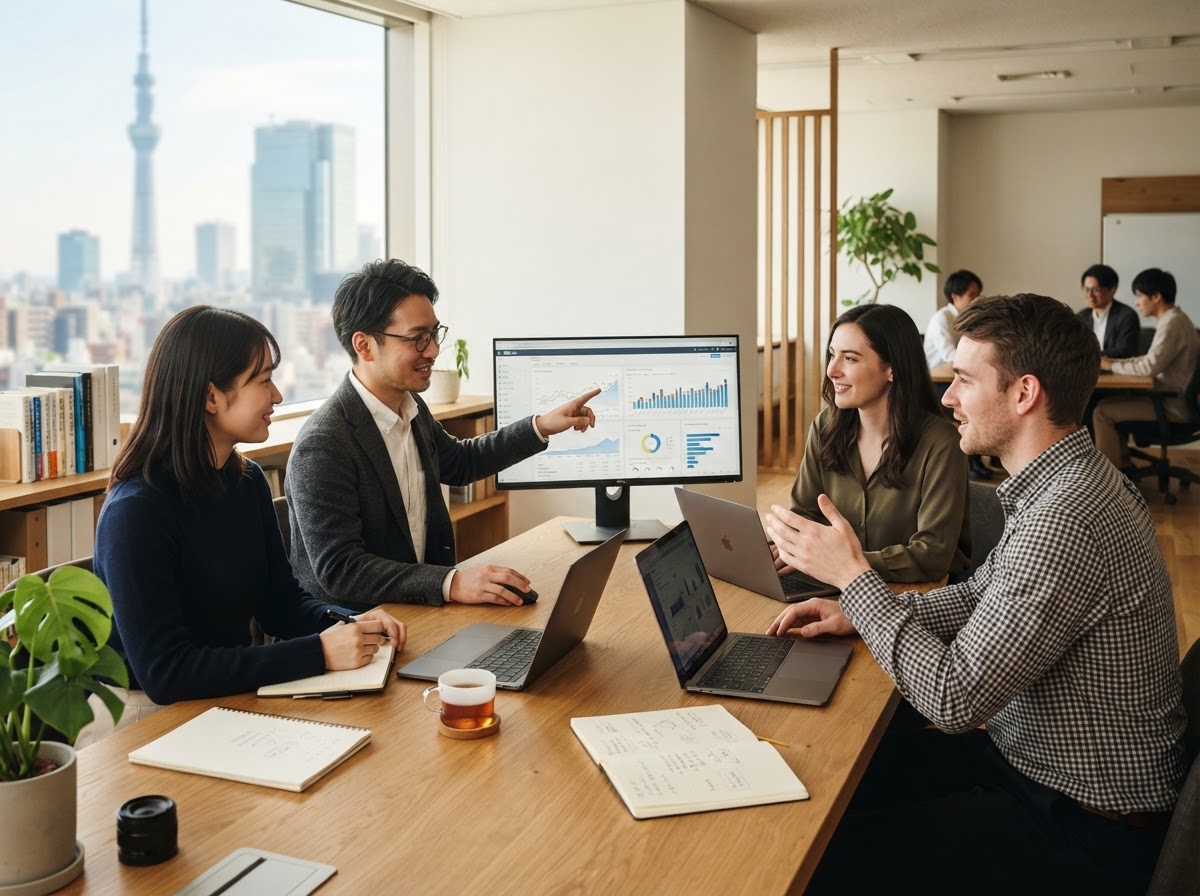 Peak Fundria AIのデータ解析アプローチを示す画像